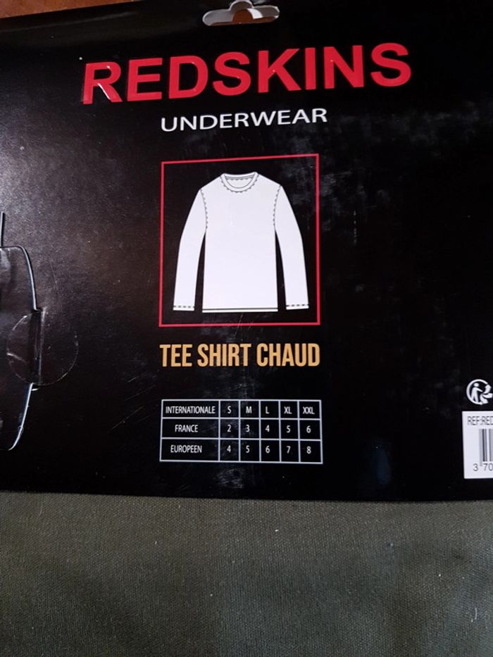 T-shirt chaud  Redskins M - photo numéro 3
