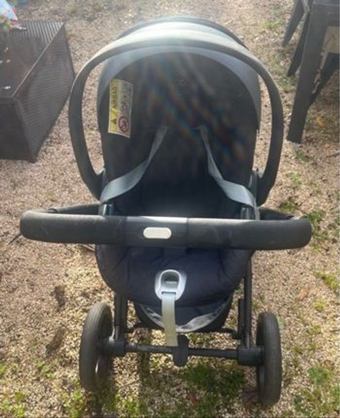 Ensemble poussette + siège auto + cosy + base CYBEX - photo numéro 2