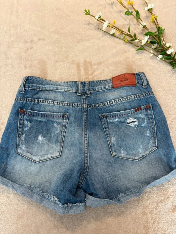 Short en jean femme M - photo numéro 8