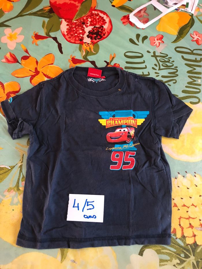 Lot de 7 t shirts manches courtes garçon 4 ans - photo numéro 7