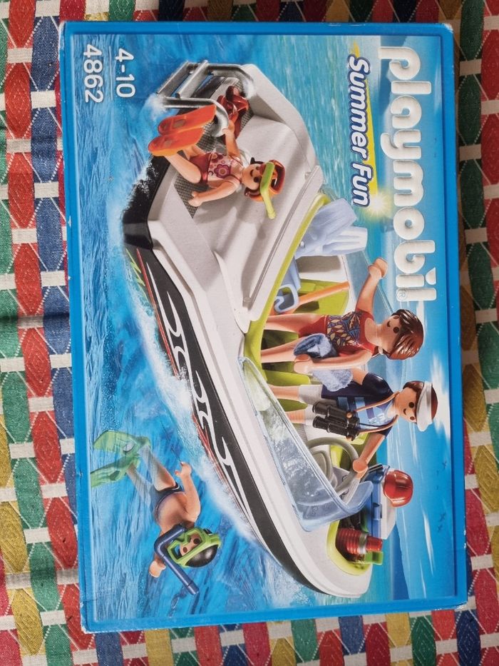 Boite neuve Playmobil Bateau Summer Beach