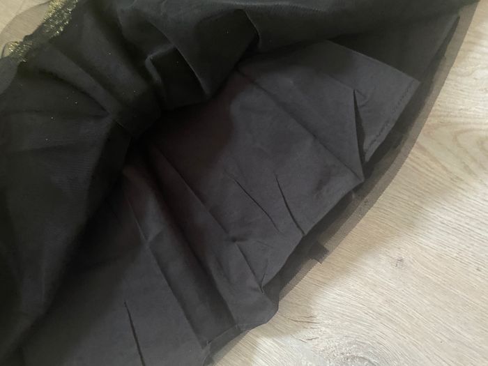 Belle jupe tulle noir et doré Okaidi taille 10 ans Neuf Okaïdi - photo numéro 5