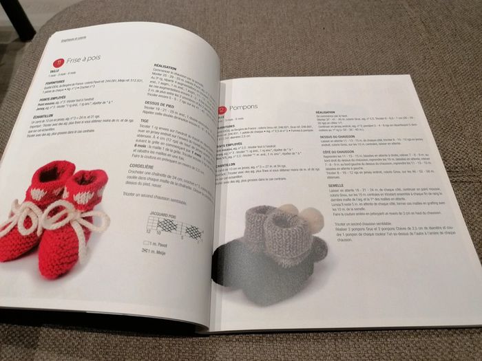 Livre chaussons de bébé 50 modèles à tricoter - photo numéro 2