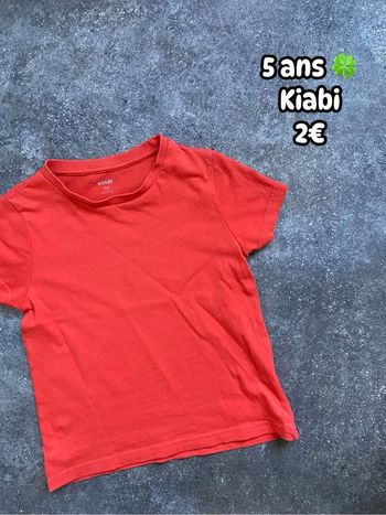 T-shirt 🍀 5 ans 🍀 Kiabi