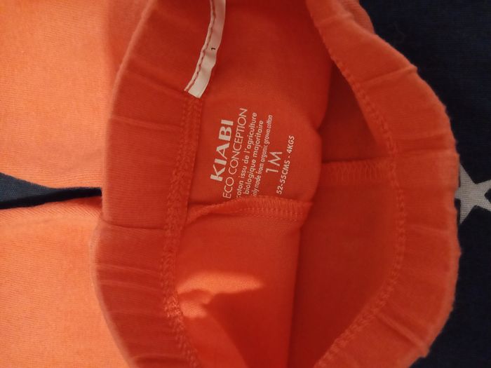 Legging "rose/saumon" _ 1 mois - photo numéro 3