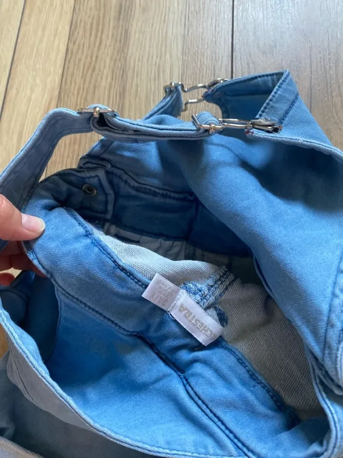 Salopette, short, Jean été court - photo numéro 6