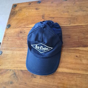 Casquette enfant lee cooper bleu 