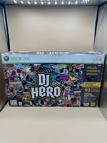 Dj Hero + Platine Dj Hero Xbox 360