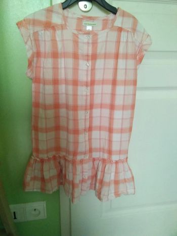 Robe été à carreaux