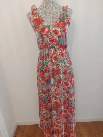 Robe longue  fleurie 🌸