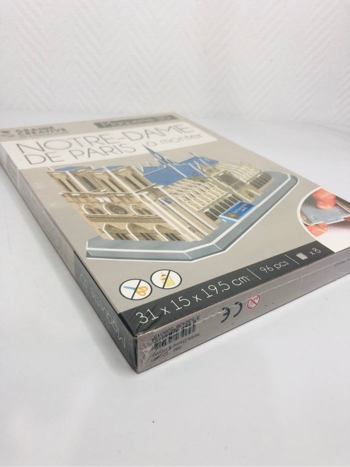 Maquette 3D Notre-Dame de Paris à monter - photo numéro 4