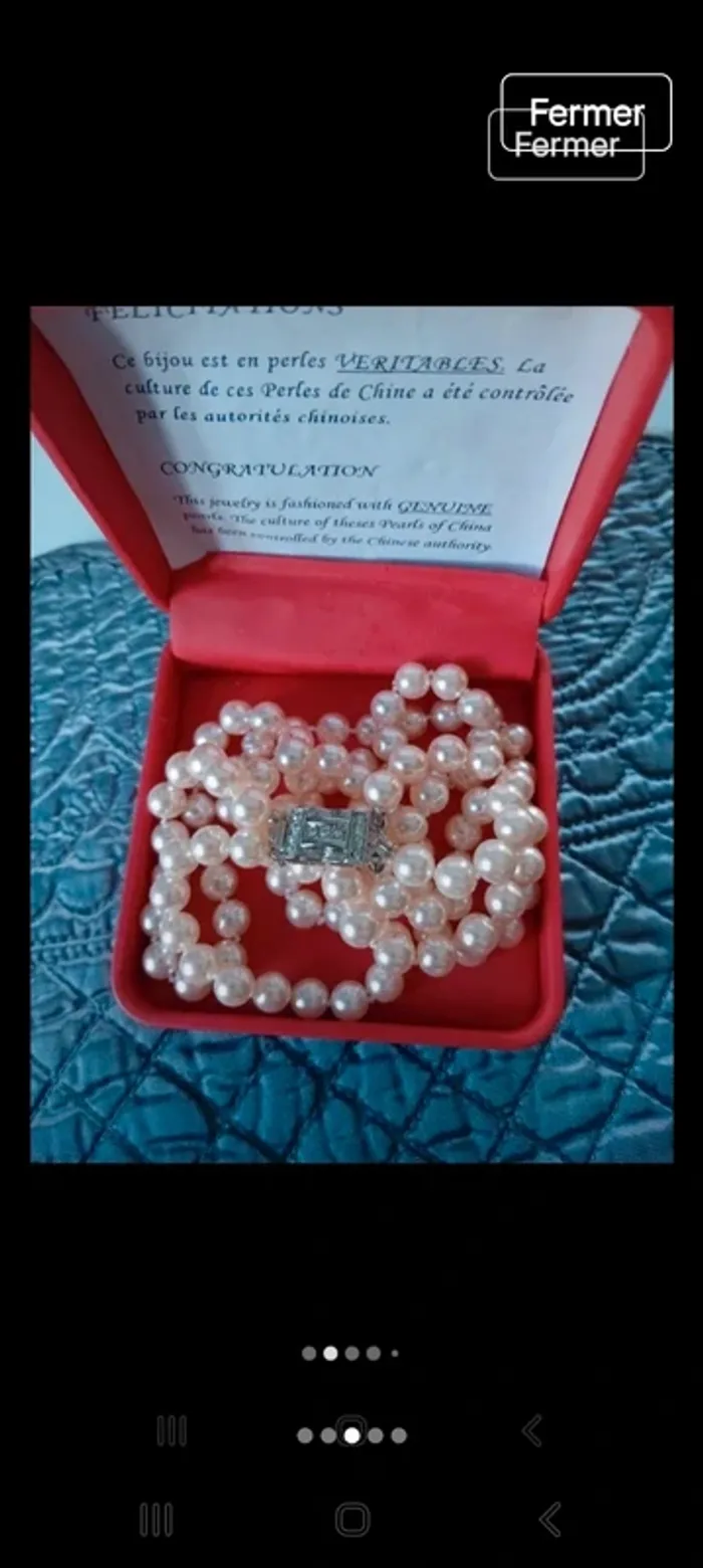 Collier de perles