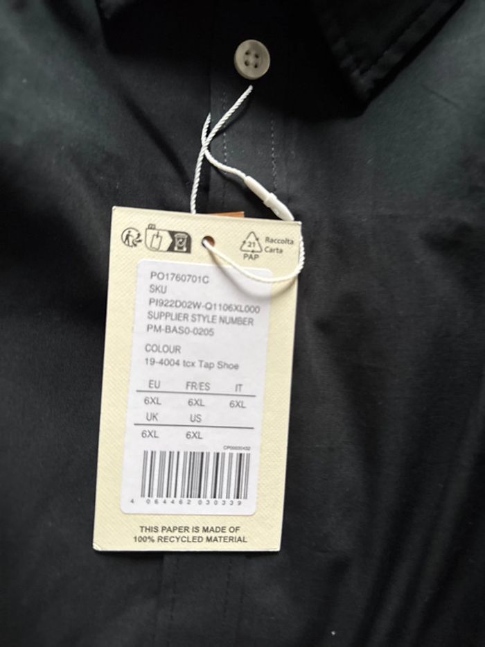 Chemise noir pier one 6XL manche longue - photo numéro 7