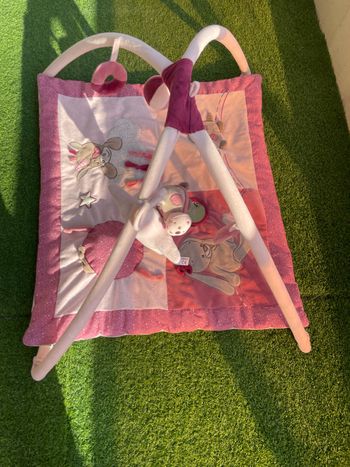 Tapis d’eveil rose