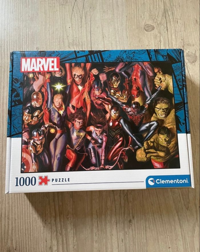 Puzzle Marvel 1000 pièces - clementoni