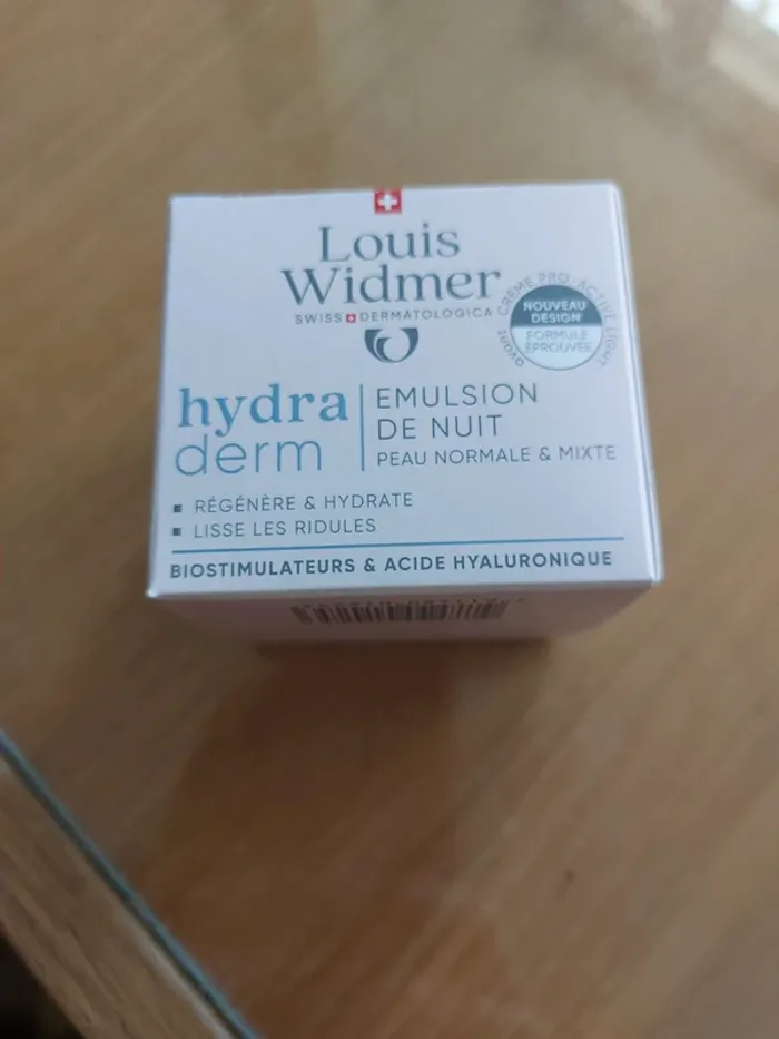 Louis widmer hydra derm émulsion de nuit 50ml