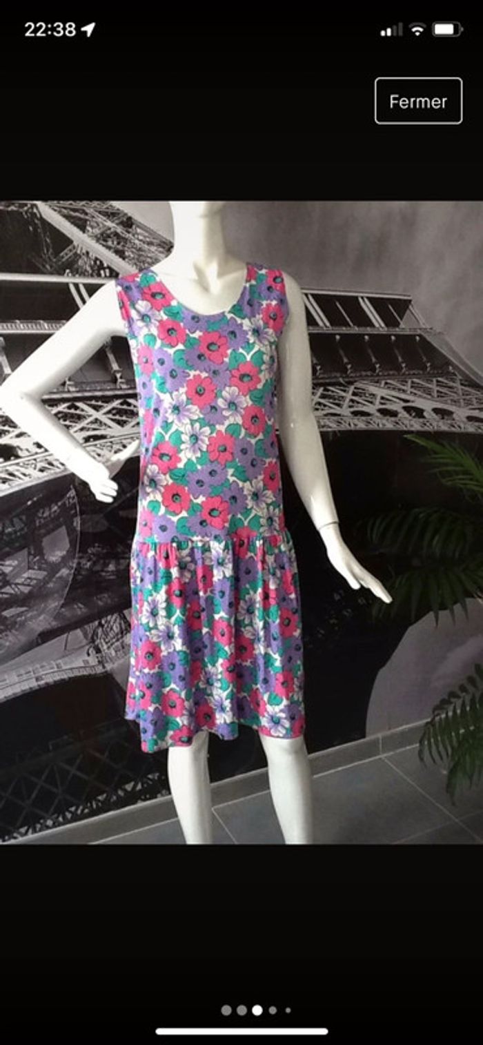 Robe colorée rose mauve 38/40 - photo numéro 3