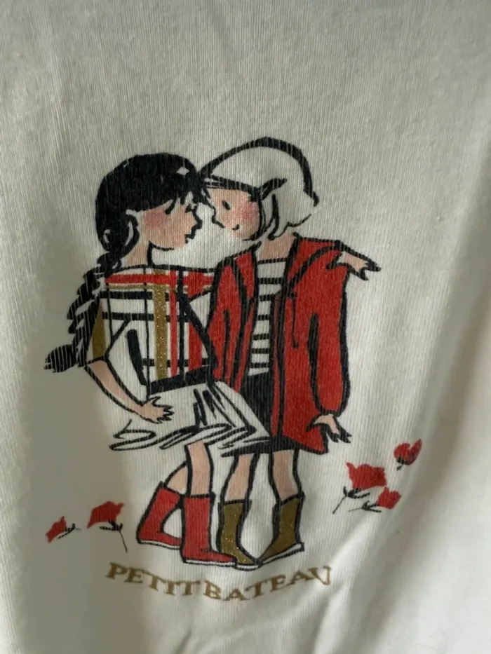 T-shirt petit bateau 6 ans - photo numéro 4