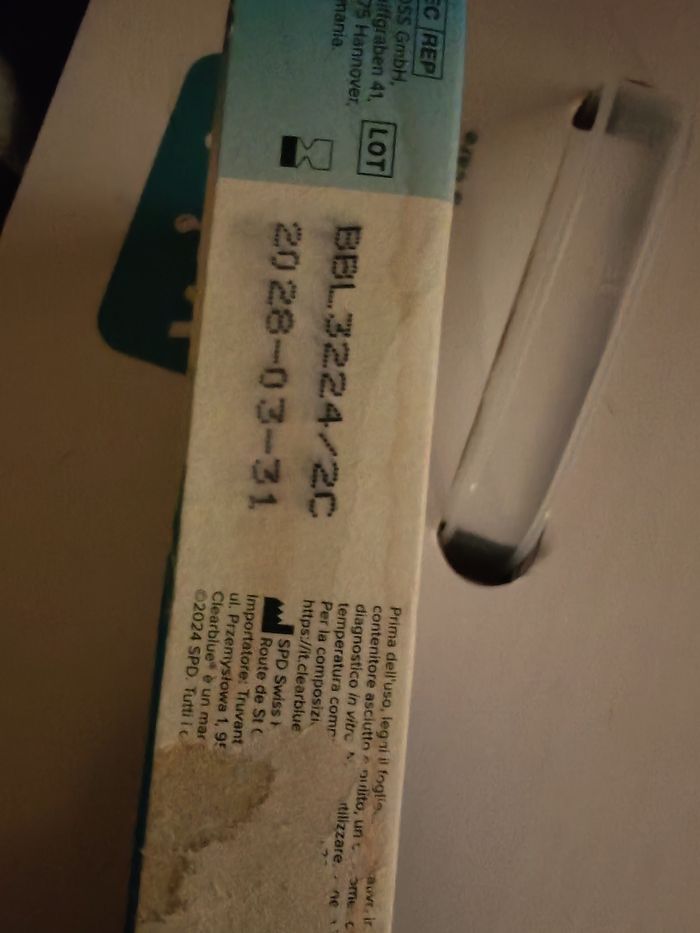 Test grossesse clear blue - photo numéro 3