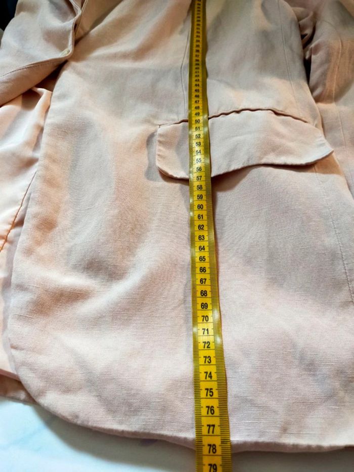Veste blazer H&M – Taille M – Lin & Viscose - photo numéro 9