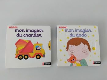 KIDIDOC Imagiers Lot 2 Livres Bébé 📚