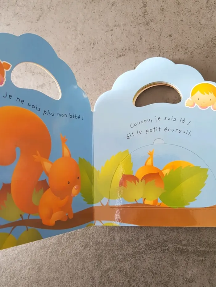 Livre Coucou bébé les animaux de la Forêt - photo numéro 3
