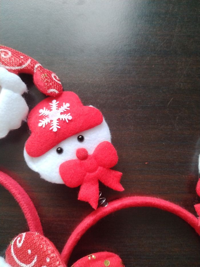 Lot de serres tête de Noël - photo numéro 2