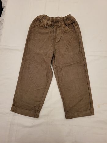 1 pantalon en velours garçon 3 ans 