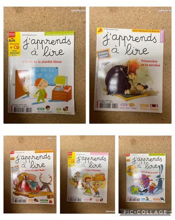 5 livres j’apprends à lire