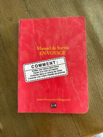 Livre en voyage manuel de survie