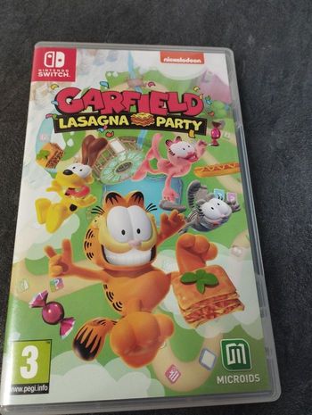 Jeu Nintendo Switch Garfield lasagna party