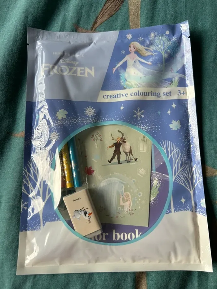 Kit de coloriage reine des neiges