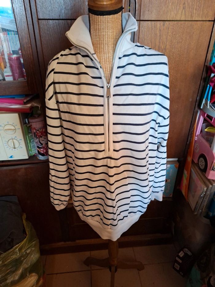 Pull marinière M kiabi mixte