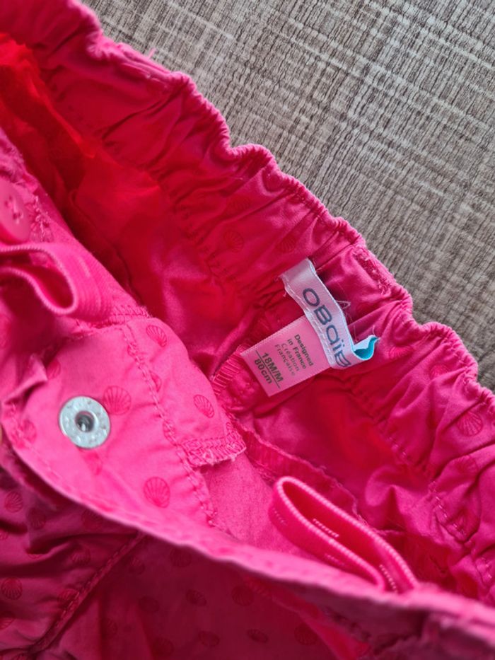 Short Obaïbi 18 mois en très bon état - photo numéro 3
