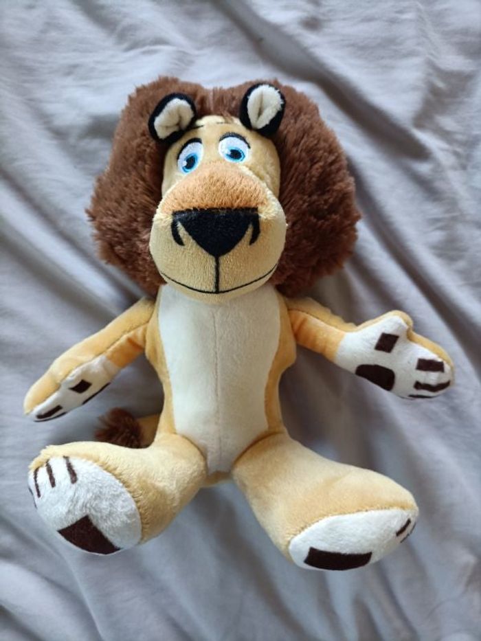 Peluche Alex le lion de Madagascar