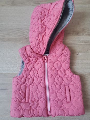 🌴 Doudoune rose sans manche kiabi taille 3 mois
