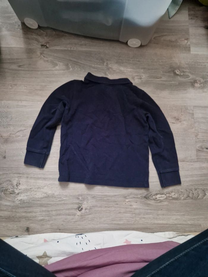 Polo manches longue okaidi 4 ans - photo numéro 2