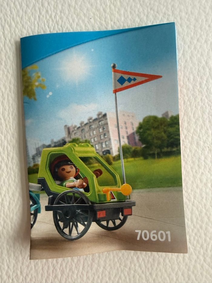 Remoque pour vélo Playmobils