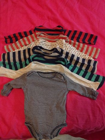 Lot body manches longues
