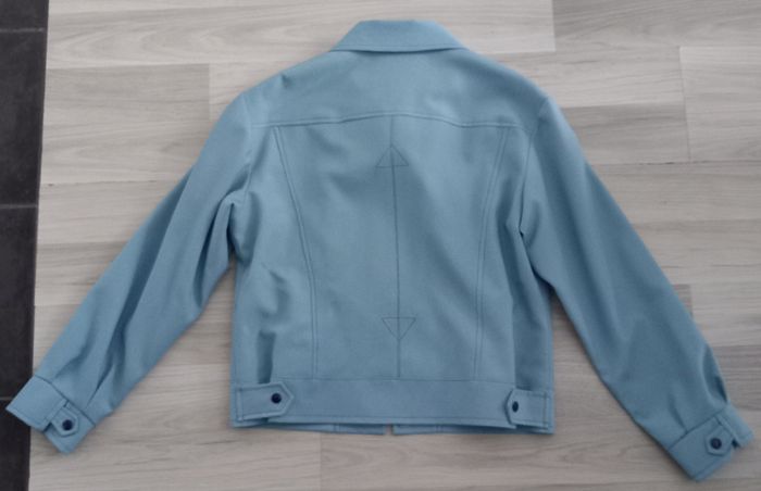 Blouson femme bleu ciel taille 38 - photo numéro 10