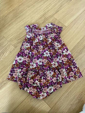 18 mois - robe et bloomer liberty Bout’chou