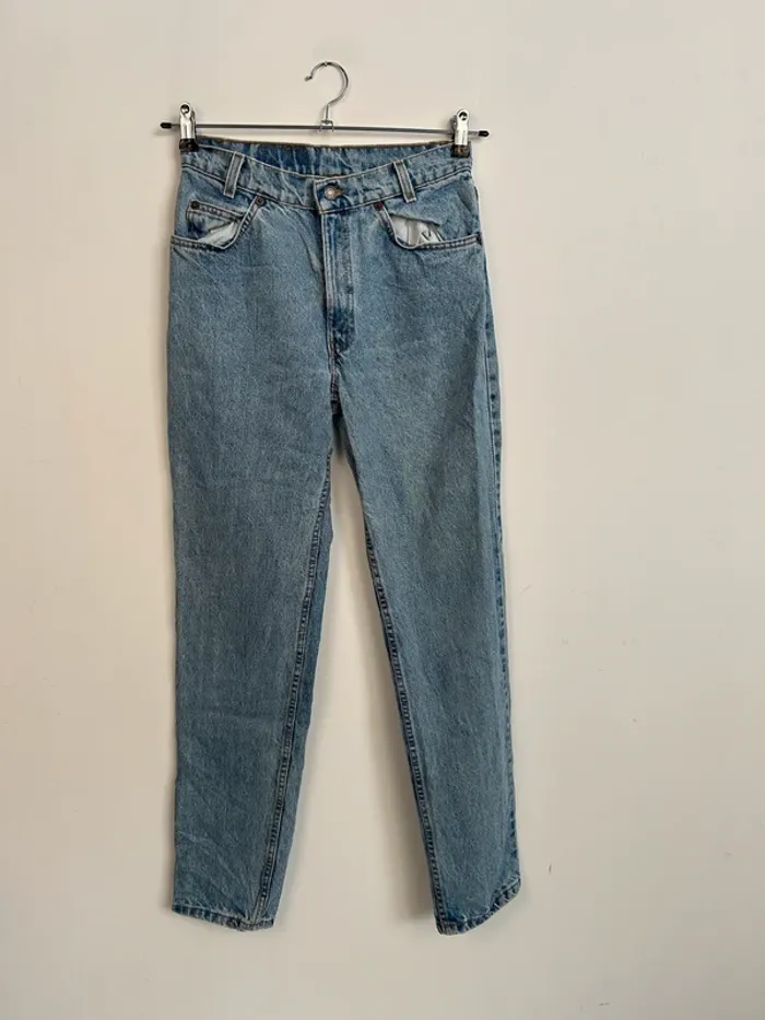 Jean Levi's Femme Bleu W28 | 505 Classic Fit | Taille 38 | Très Bon État | BP221 - photo numéro 2