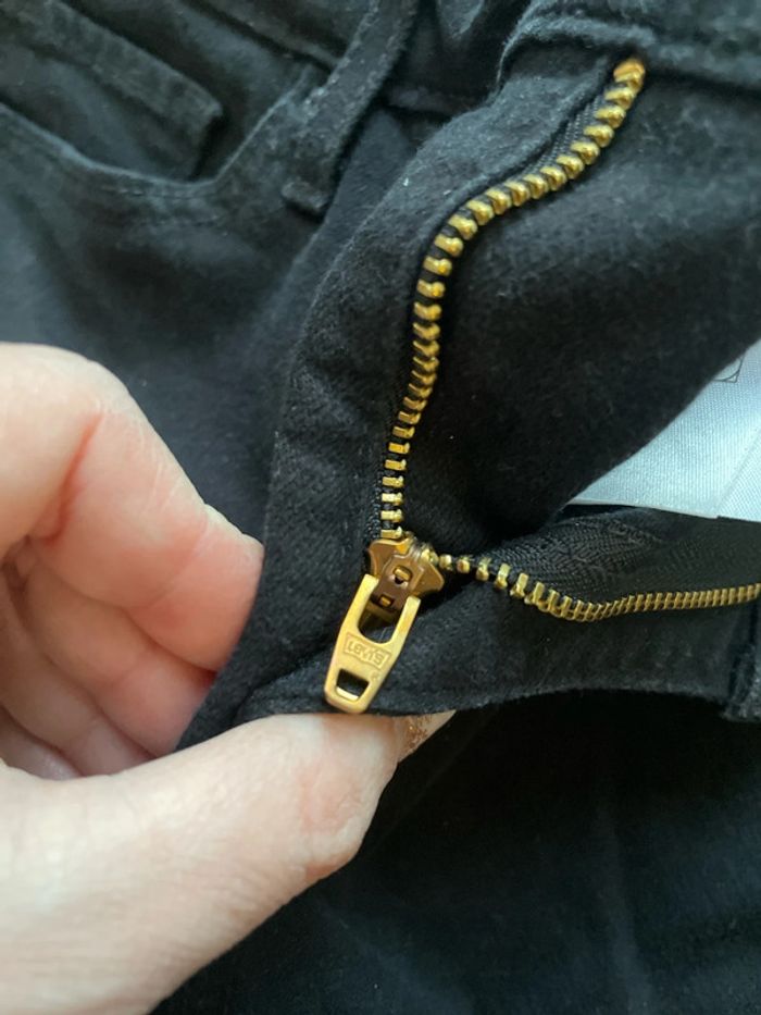 Jean levi’s 714 straight taille 28 noir - photo numéro 7
