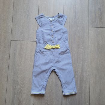 Jolie combinaison été.  Fille 12 mois. Marque Obaibi