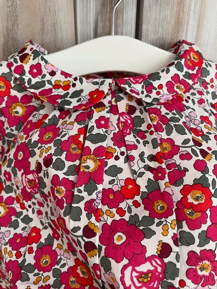 Ensemble jean et blouse Liberty t. 6 ans - photo numéro 7