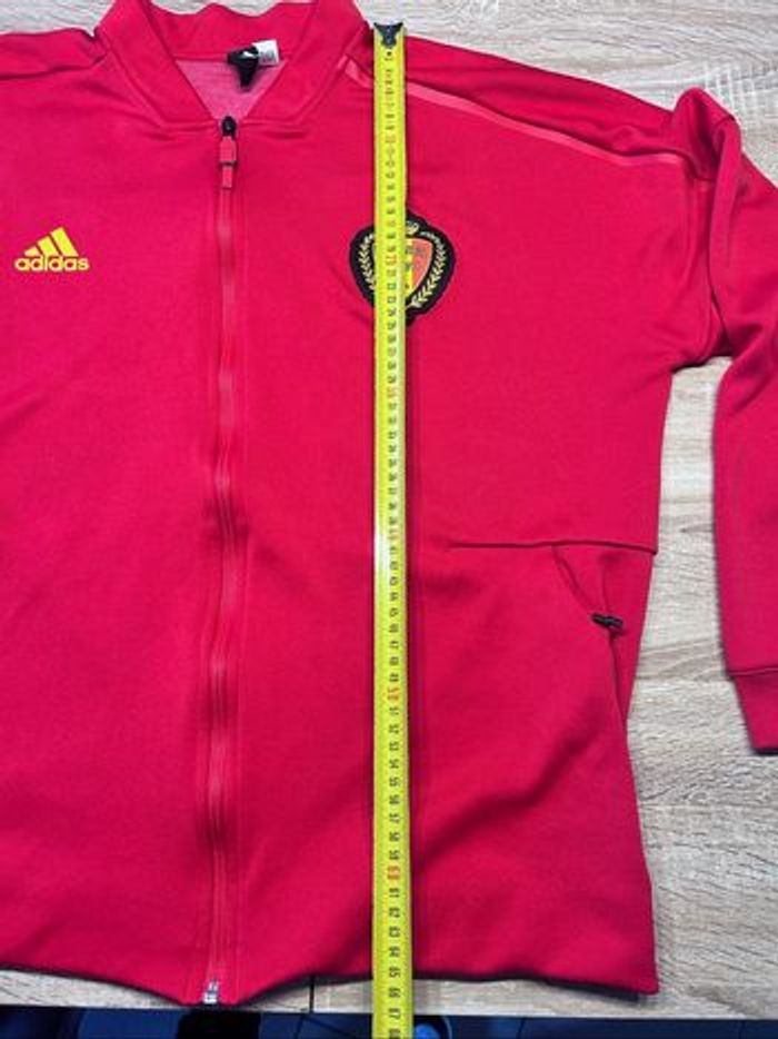 :  Gilet officiel équipe nationale belge – Adidas – Taille L – Très bon état - photo numéro 6