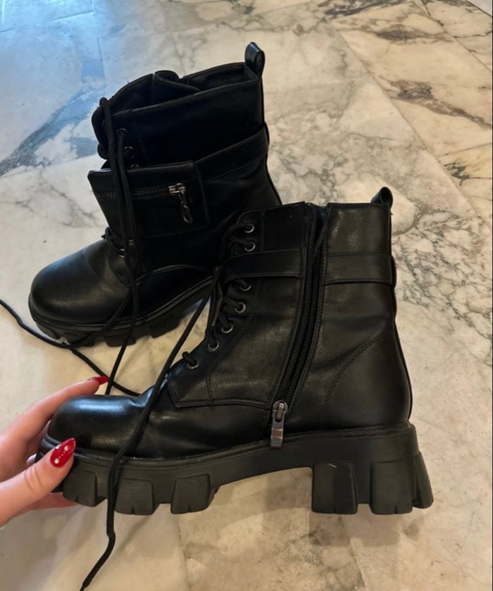 Bottines noires – Weide – Pointure 38 - Très bon état