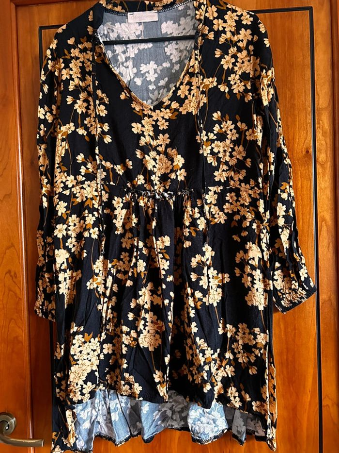 Robe fleurie April Vintage