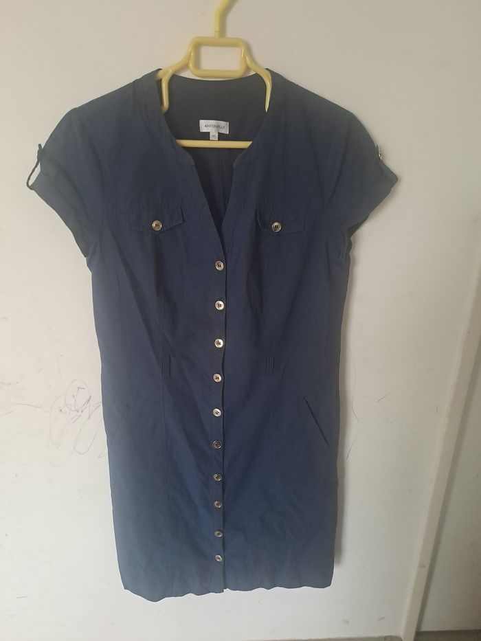 Robe bleu marine Antonelle Taille 40 - photo numéro 2