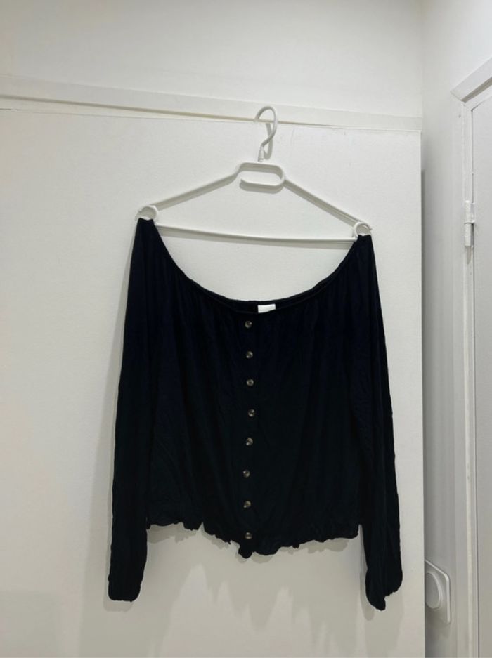 Crop Top H&M noir taille L